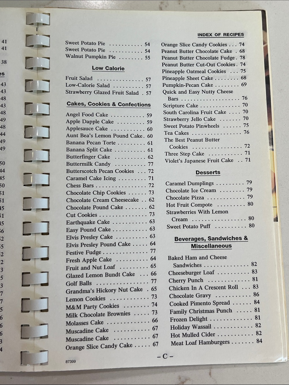 Vintage 1999 Dennis Homemakers Mississippi Community Cookbook Southern Recipes - Picture 12 of 15